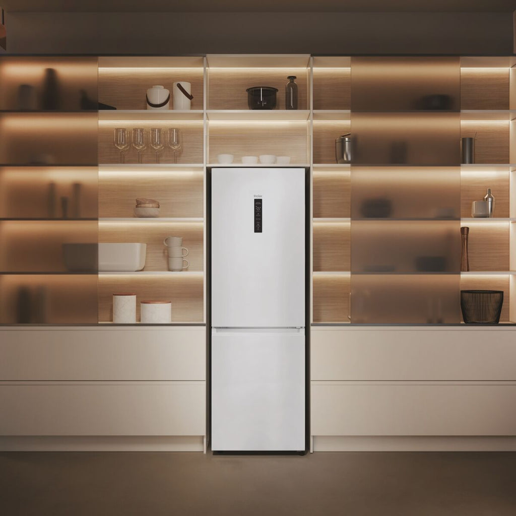 Haier EHD3PWDNPW186 Fridge-freezer White