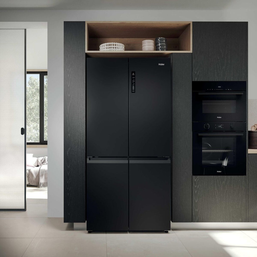 Haier HCR39F19ENPT Fridge-freezer Black