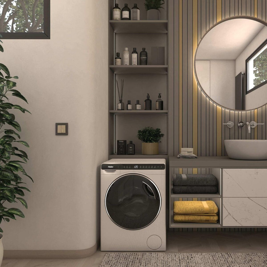 Haier HW50-BP12307U1-S Vaskemaskine Hvid
