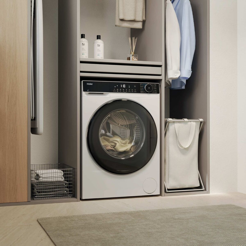 Haier HW80-BP14357TU-S Vaskemaskine Hvid