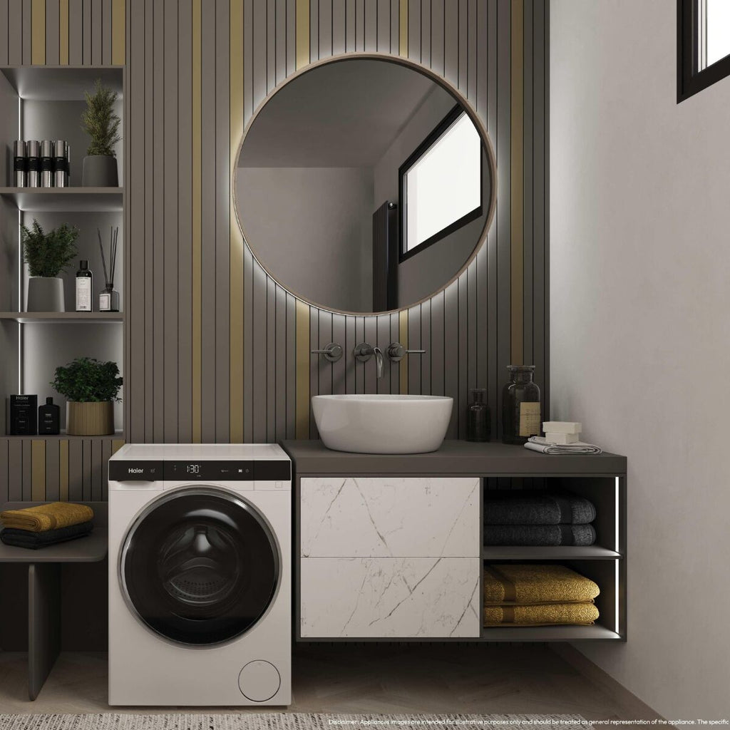 Haier HWD50-BP12307U-S Washing machine White