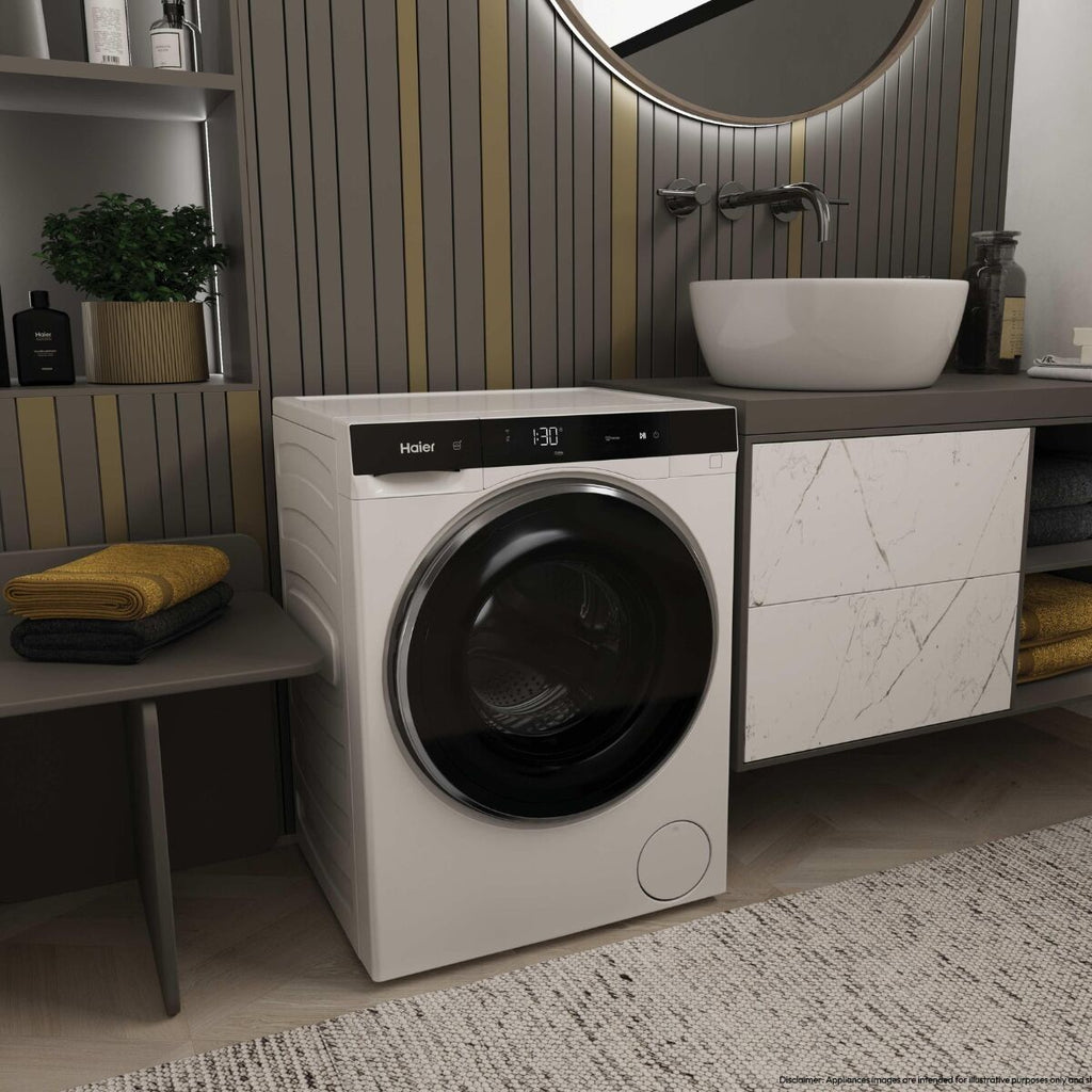 Haier HWD50-BP12307U-S Washing machine White