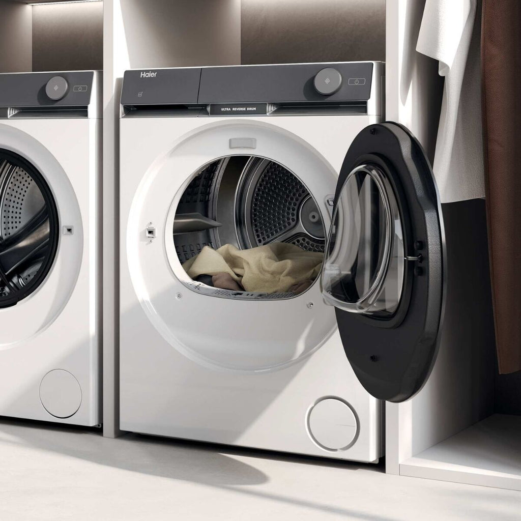 Haier HD90-CQ387U1-S Tumble dryer White