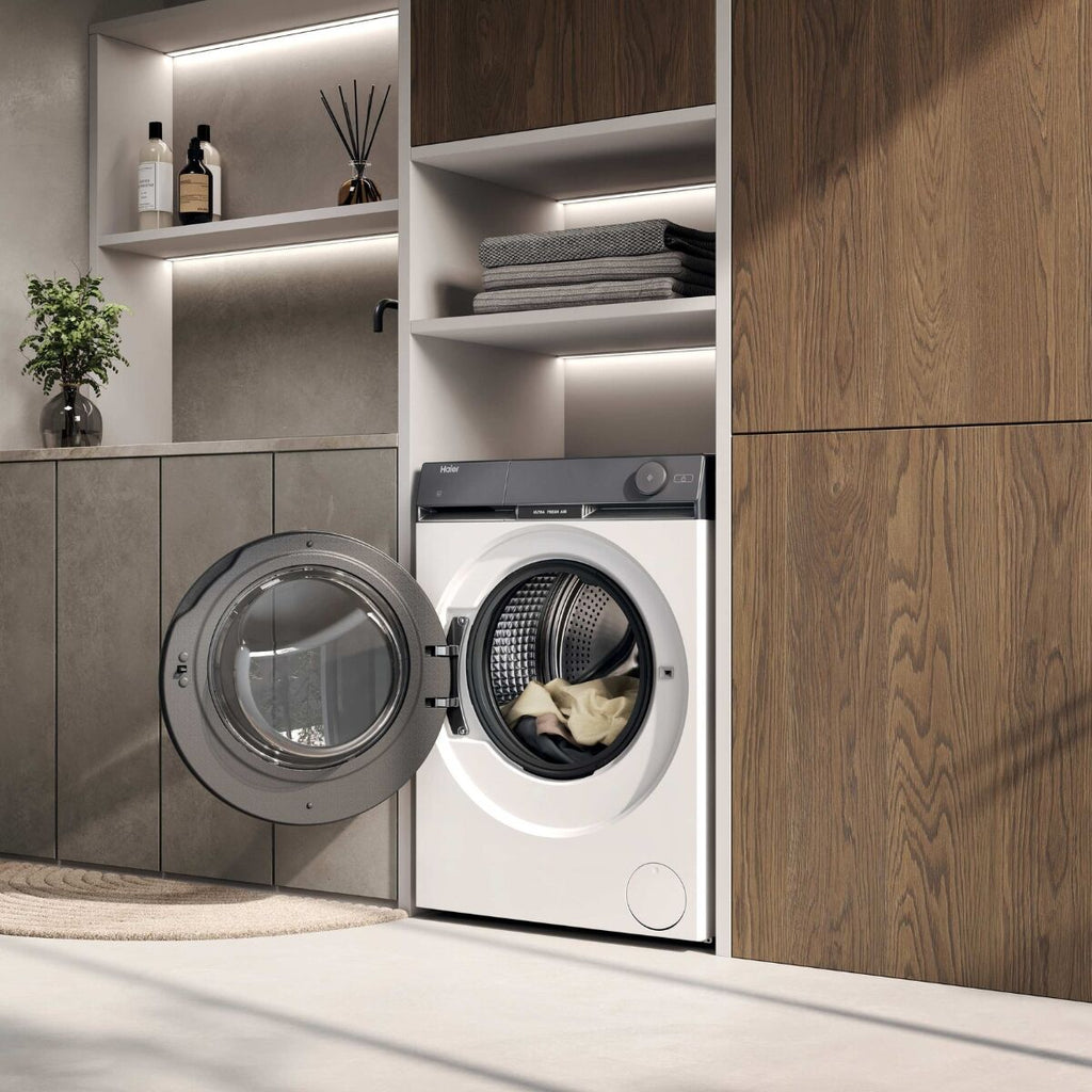 Haier HW90-BD14387US Vaskemaskine Hvid