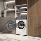 Haier HW90-BD14387US Vaskemaskine Hvid
