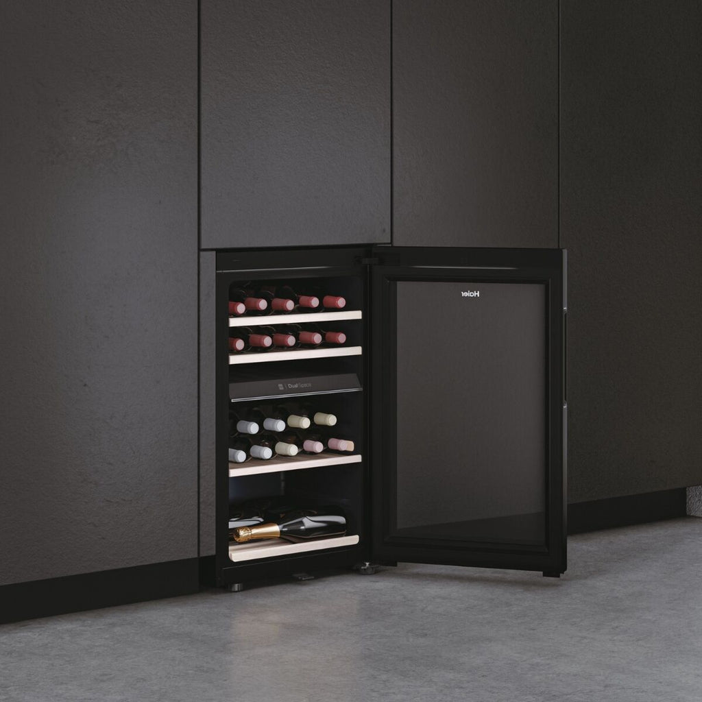 Haier HWS42GDAU1 Fritstående vinkøleskab Sort