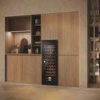 Haier HWS58GGH1 Fritstående vinkøleskab Sort
