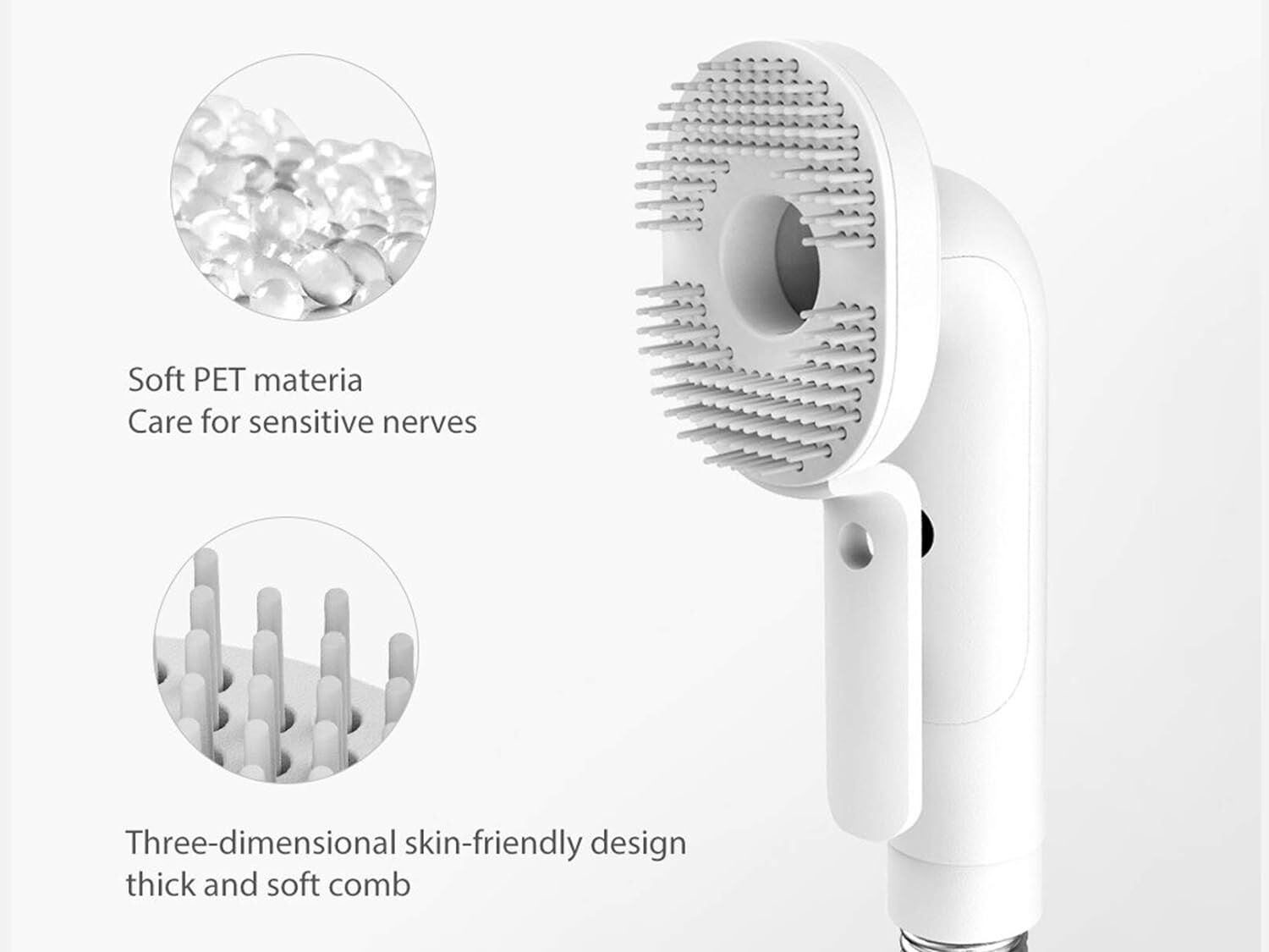 Roidmi Pet Brush White