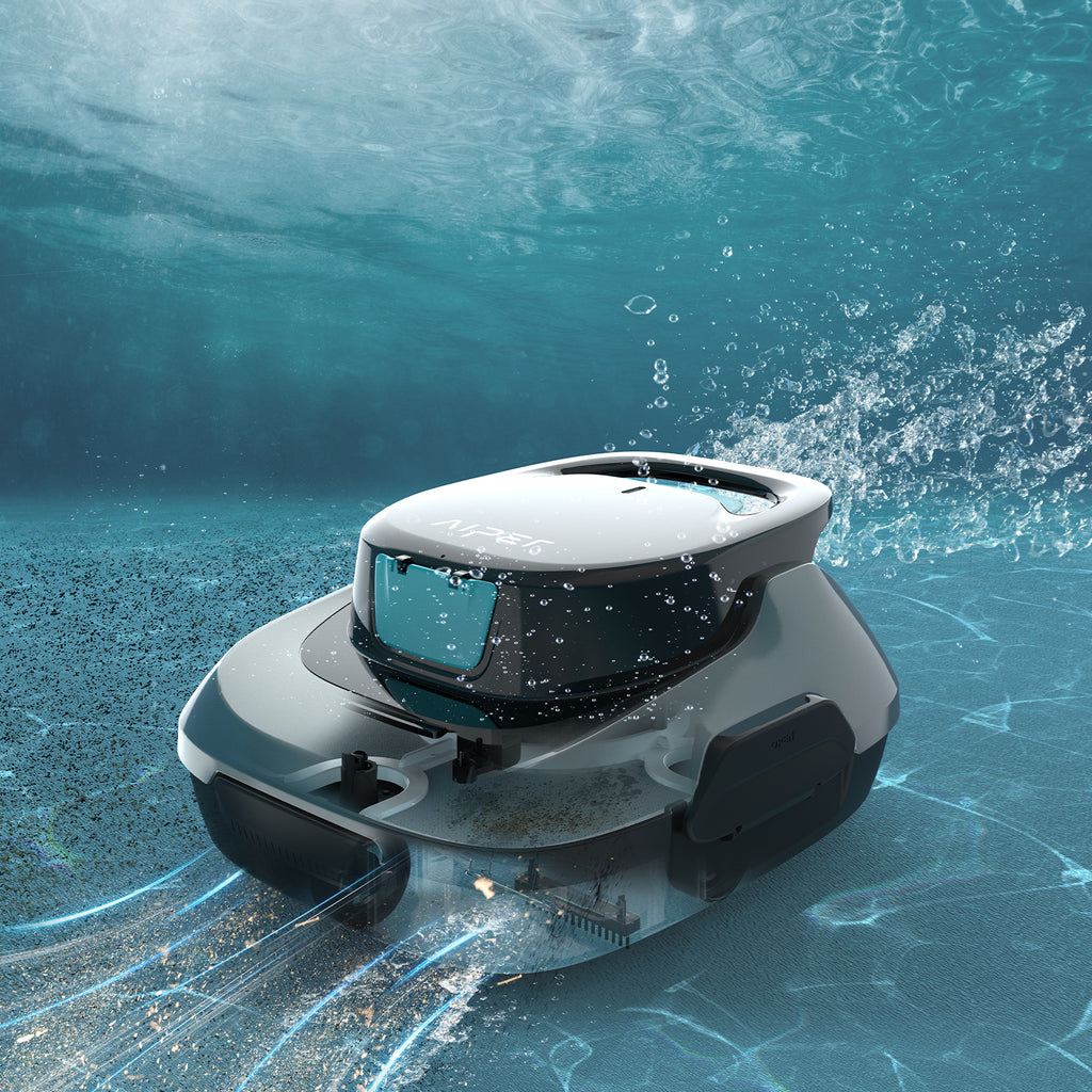 Aiper Scuba SE trådløs bassengrenser Grå