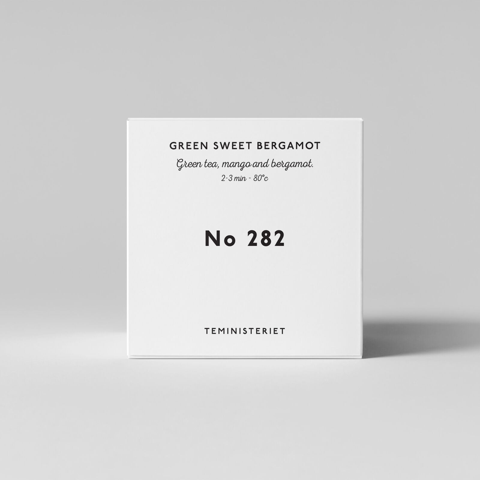 Teministeriet Signature 282 Green Sweet Bergamot - Box Tea