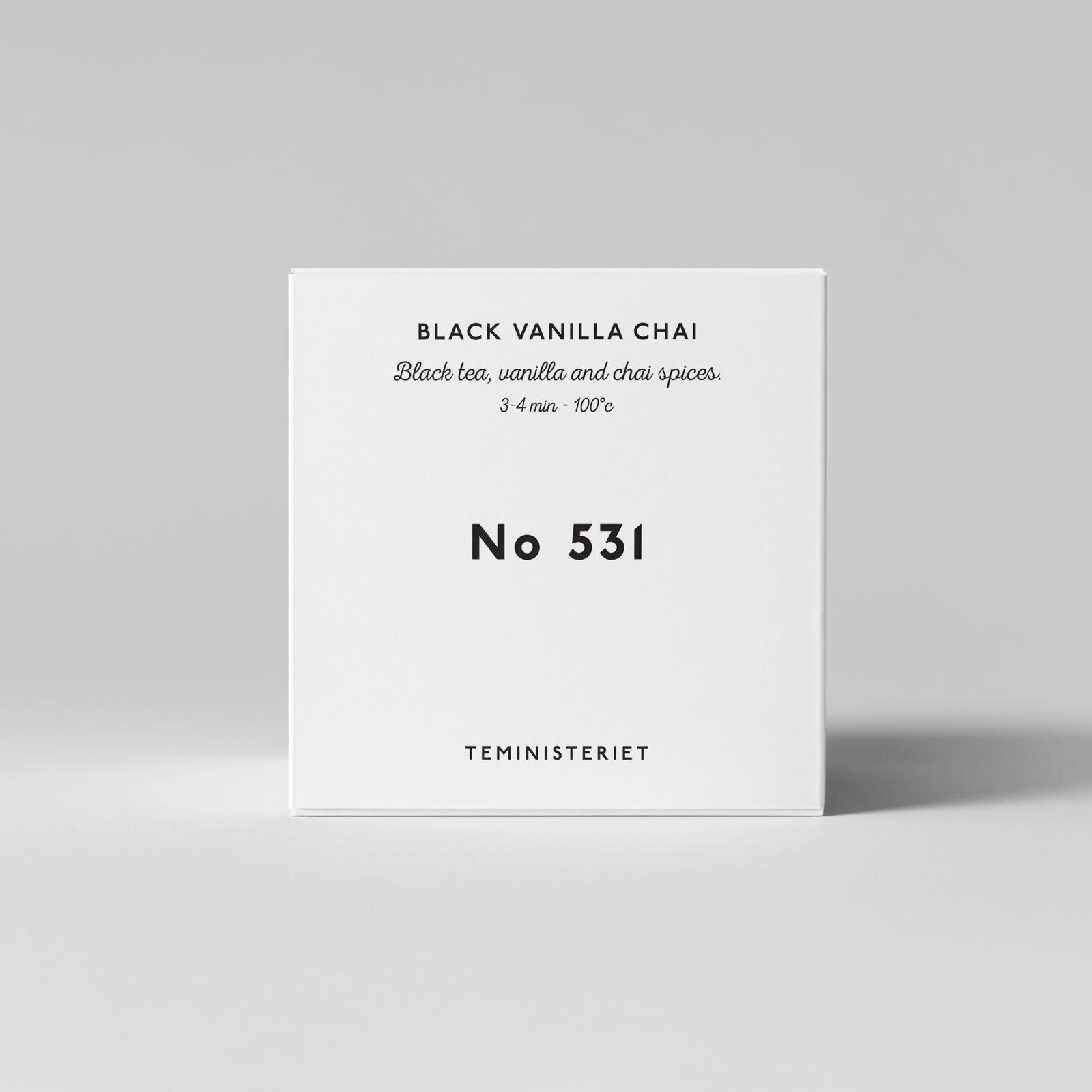 Teministeriet Signature 531 Black Vanilla Chai - Teepussit