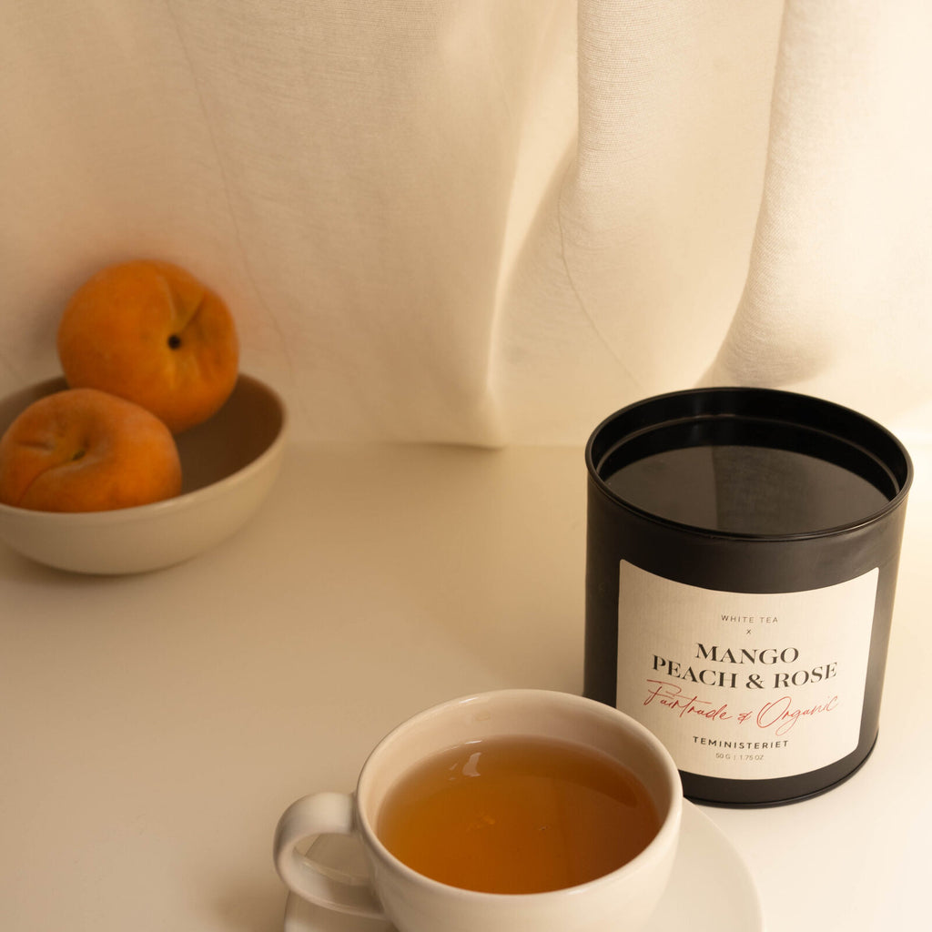 Teministeriet Fairtrade Mango Peach & Rose Luomutee