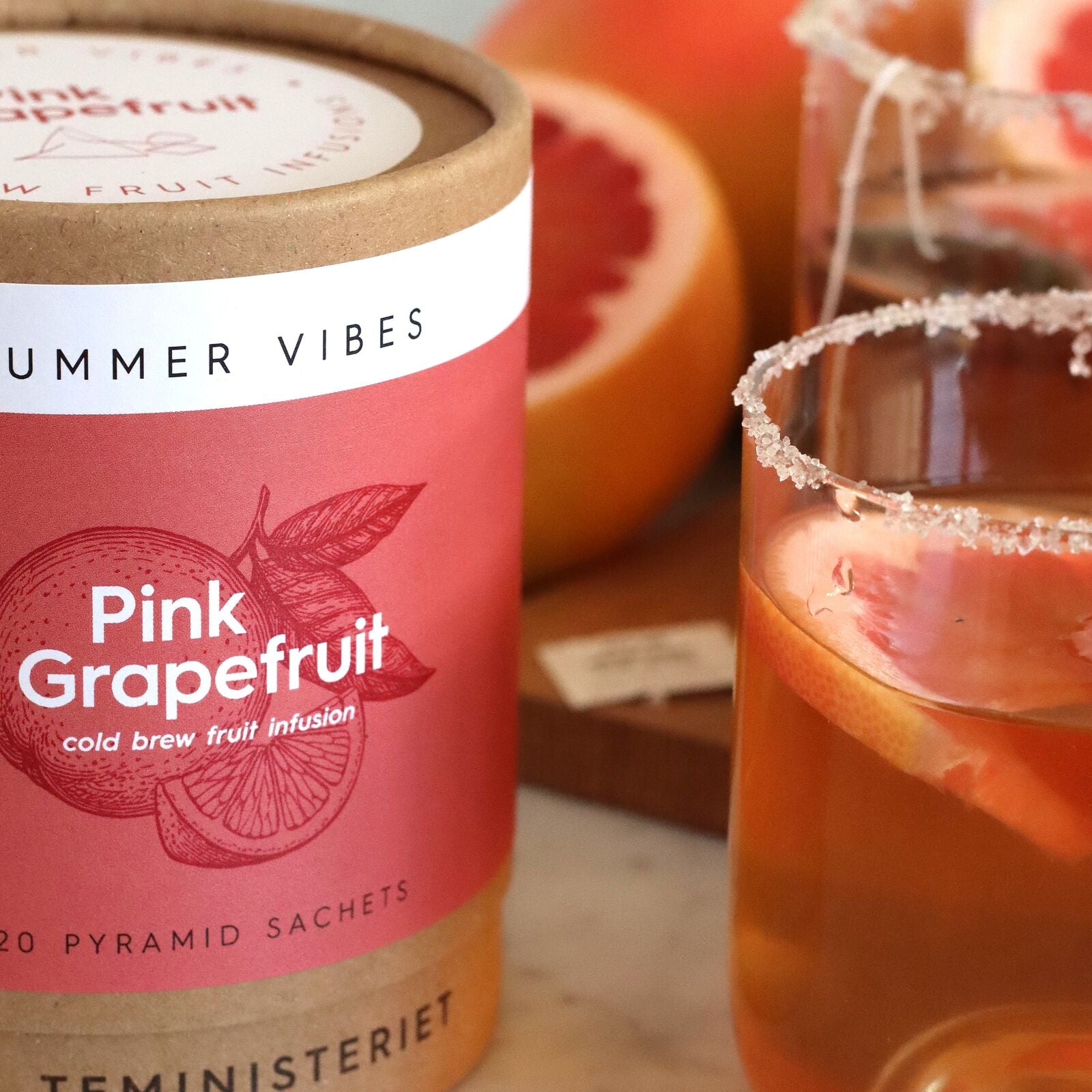 Teministeriet Summer Vibes Pink Grapefruit Tea