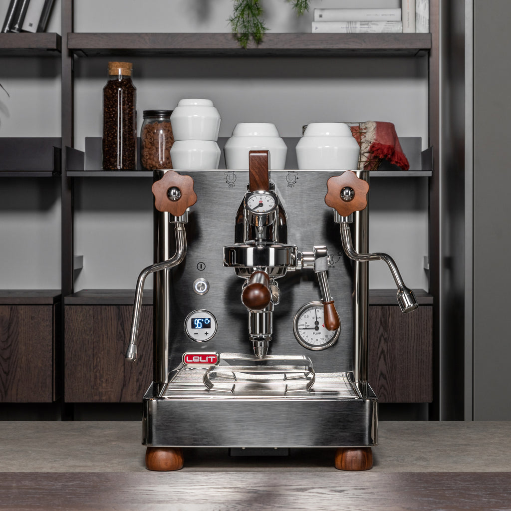 Lelit Bianca - PL162T-EU Espressomaskine Børstet Rustfrit Stål