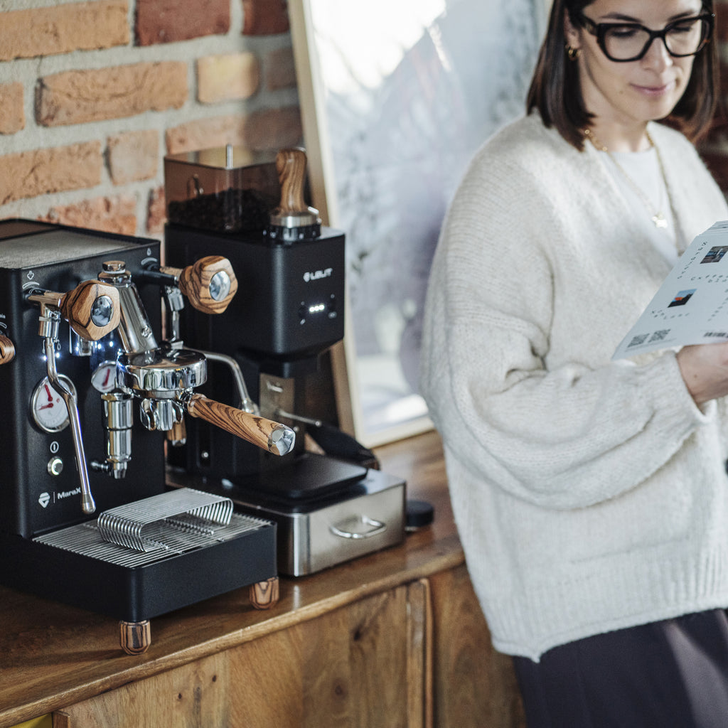 Lelit Steve Flat BURR BLK TYPE Q Kaffekværn Sort