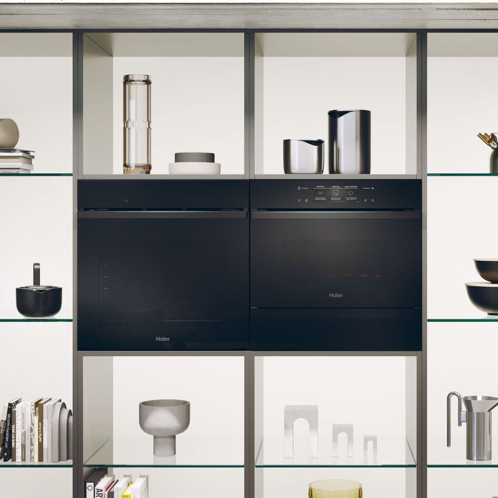Haier H4 MWID69P6NQB Kombiovn Sort