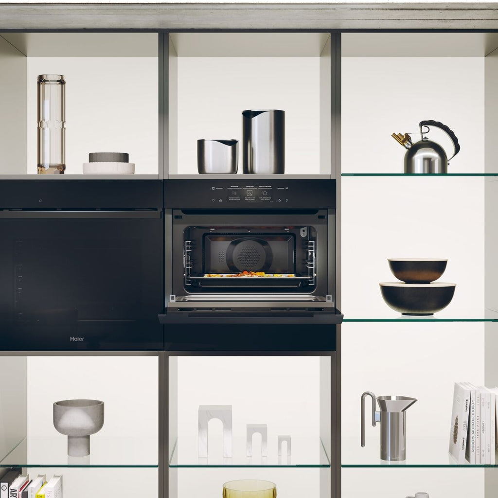 Haier H4 MWID69P6NQB Kombiovn Sort