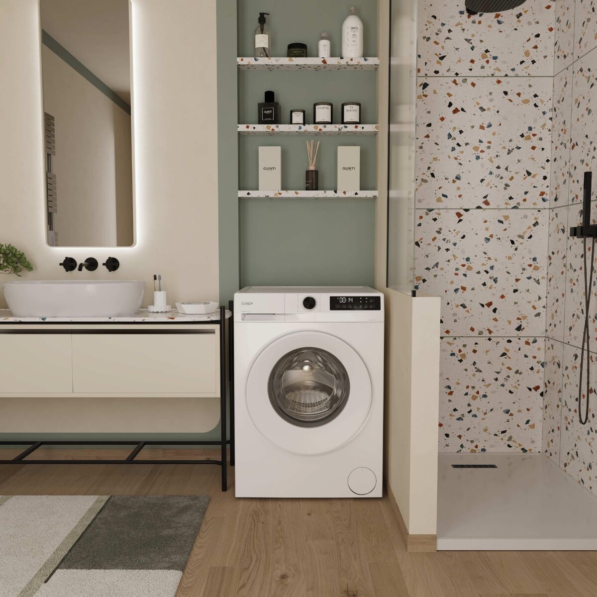 Candy GD 489-S Washing machine White