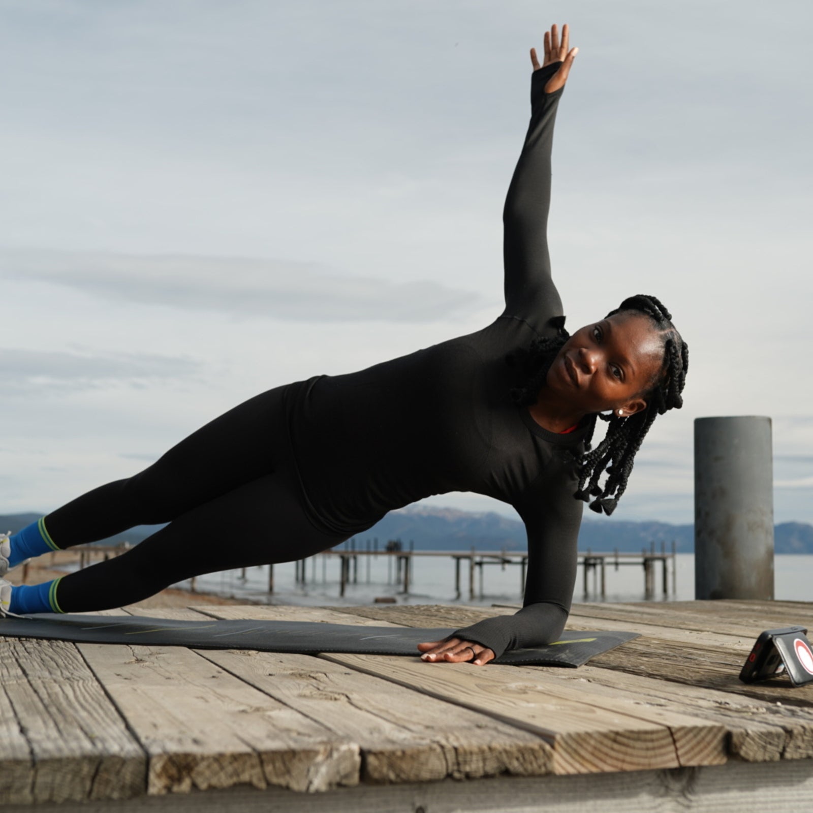 TRX ST Non-Slip Training mat Black