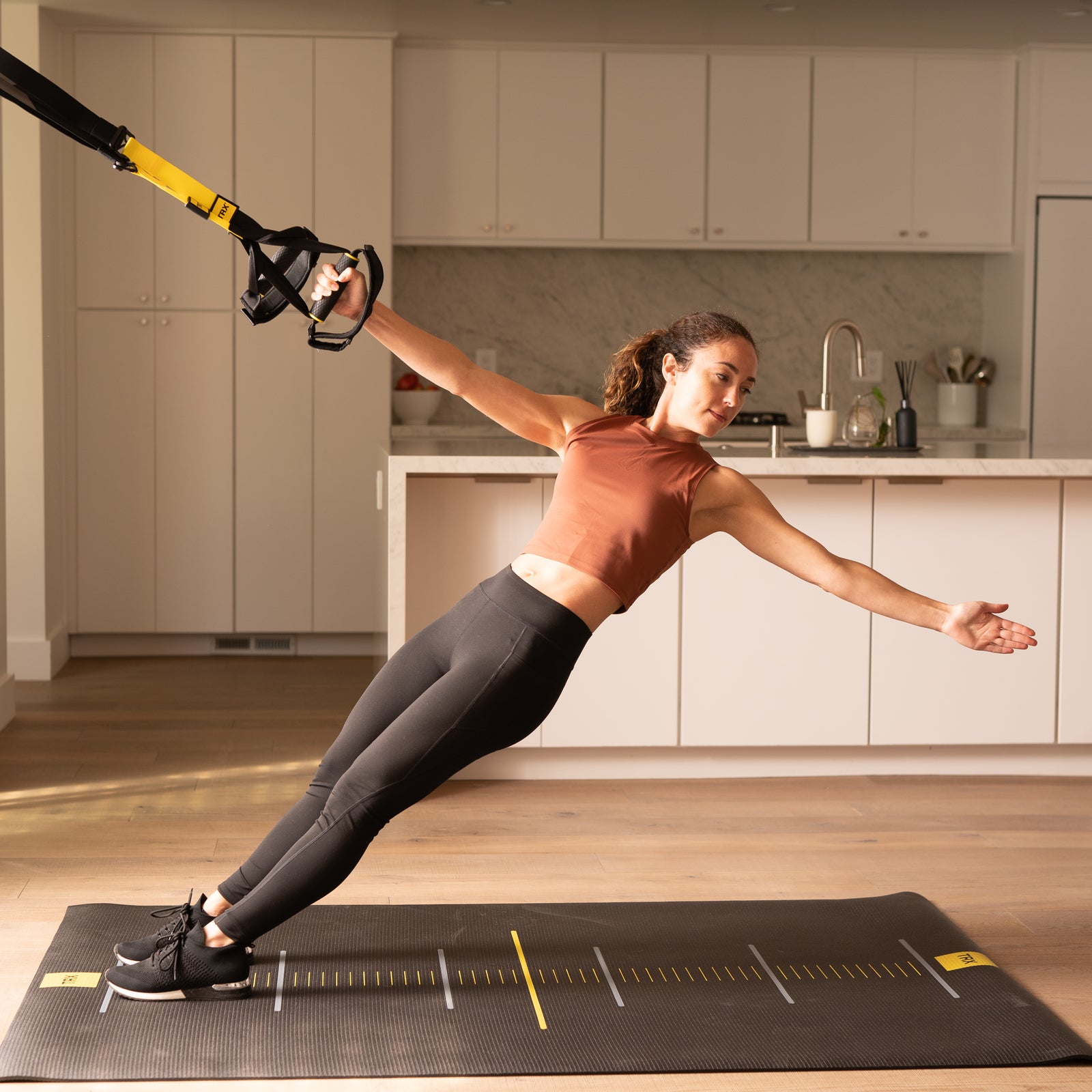 TRX ST Non-Slip XL Training mat Black