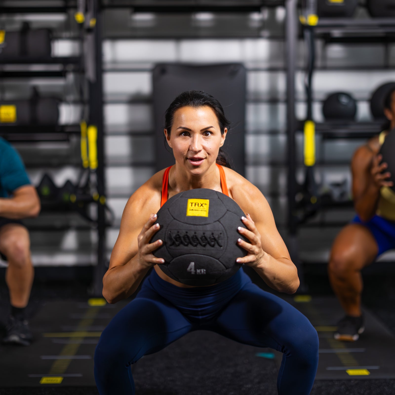 TRX Duraballistic, 25 cm, 4 kg Medicine ball Black
