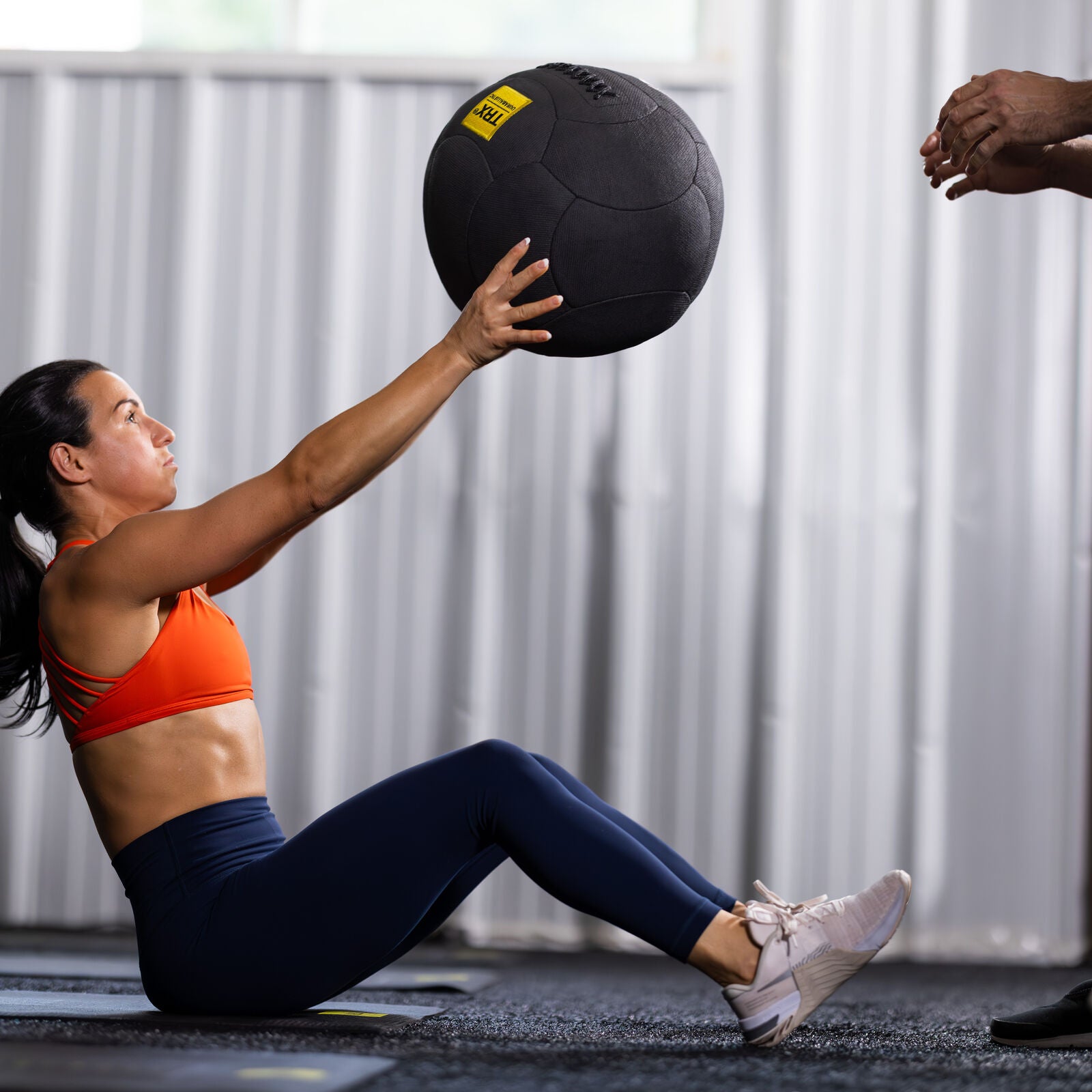 TRX Duraballistic, 35 cm, 14 kg Medicine ball Black