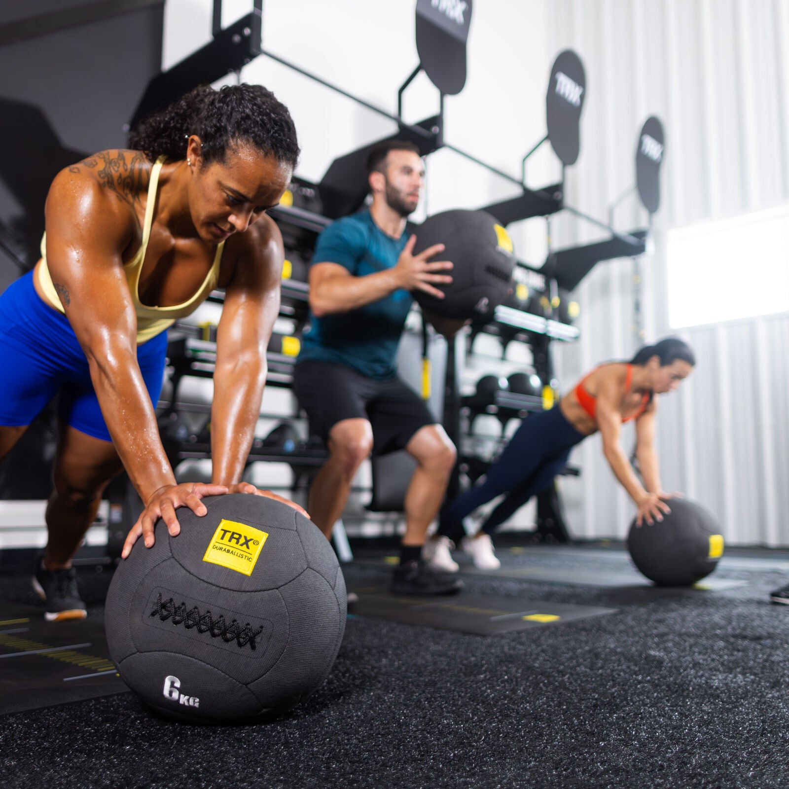 TRX Duraballistic, 35 cm, 14 kg Medicine ball Black