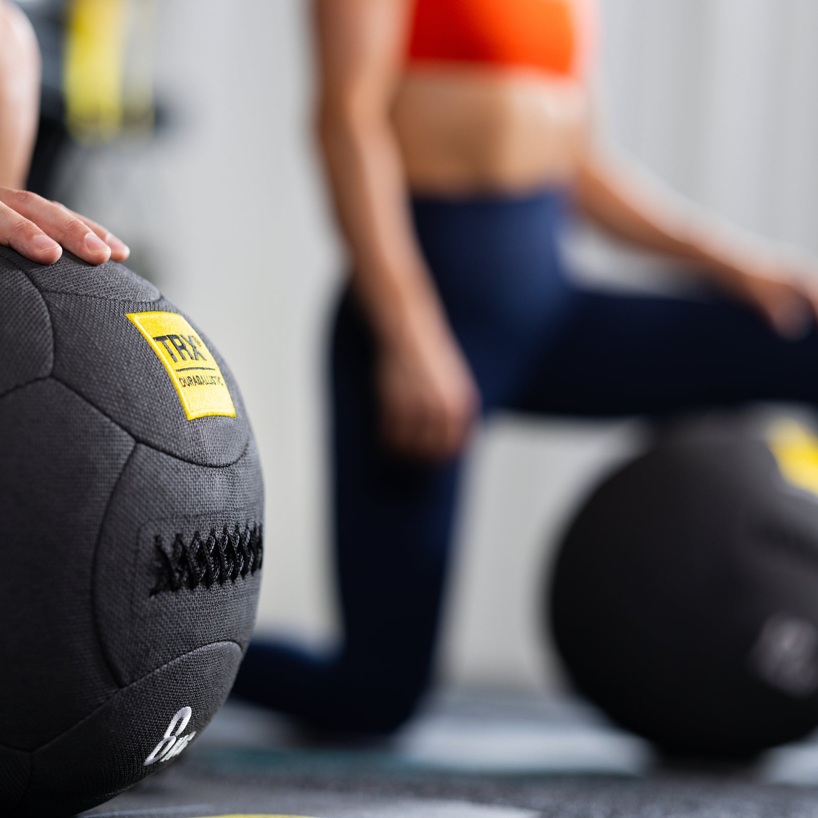 TRX Duraballistic, 35 cm, 4 kg Medicine ball Black