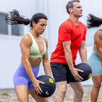TRX Medicinbold HexGrip, 25 cm, 8 kg Medicinbold Sort