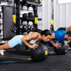 TRX HexGrip, 35 cm, 8 kg Medicine ball Black