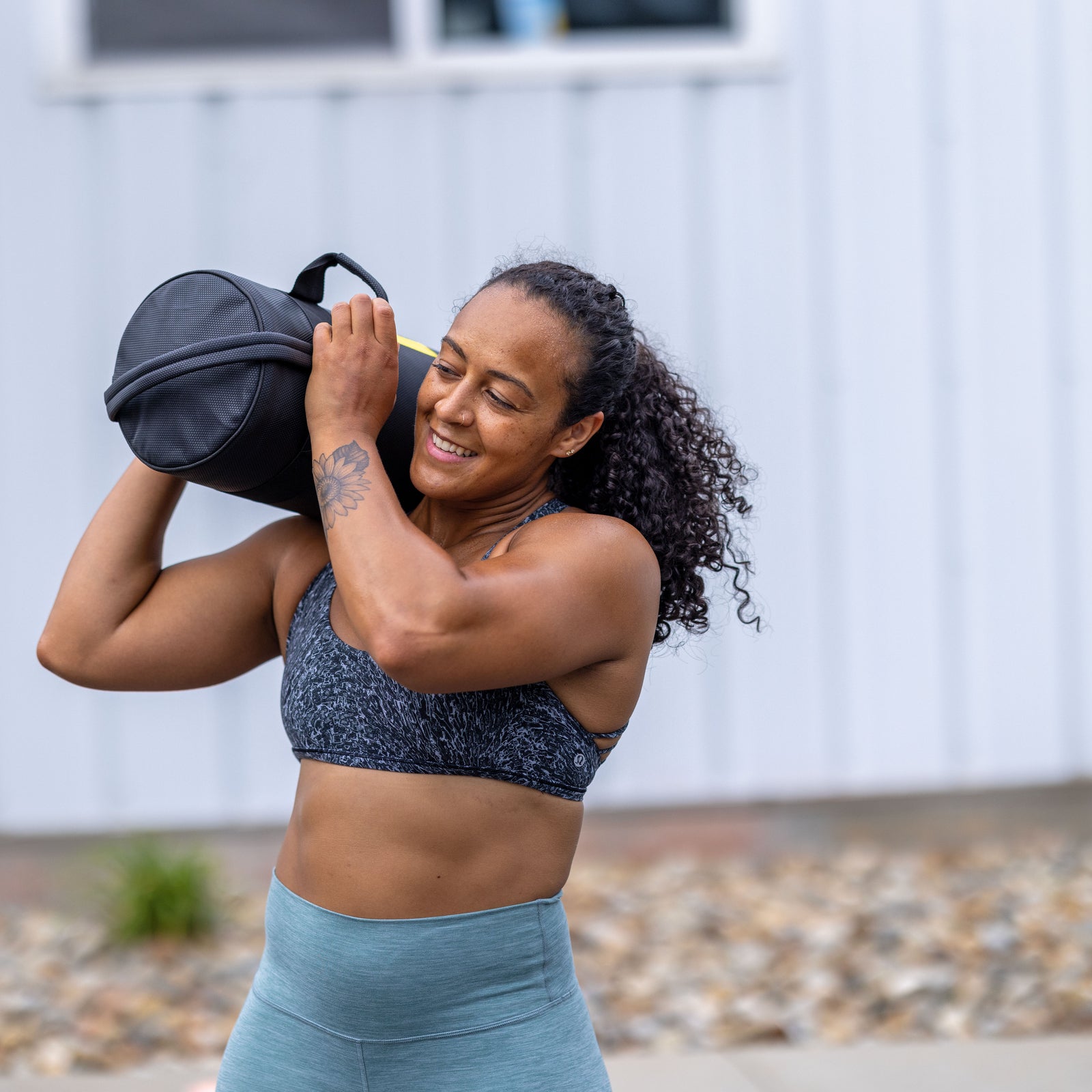 TRX HexGrip 5 kg Sandbag and Powerbag Black