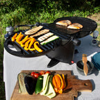 NomadiQ Non-Stick Grillmatter (3-pakning) Svart
