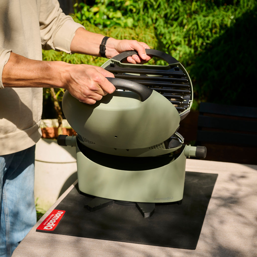 NomadiQ NomadiQ Transportabel E-BBQ Elektrisk BBQ Grøn