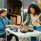 NomadiQ Kompakt Transportabel Udendørs Gasgrill Sort