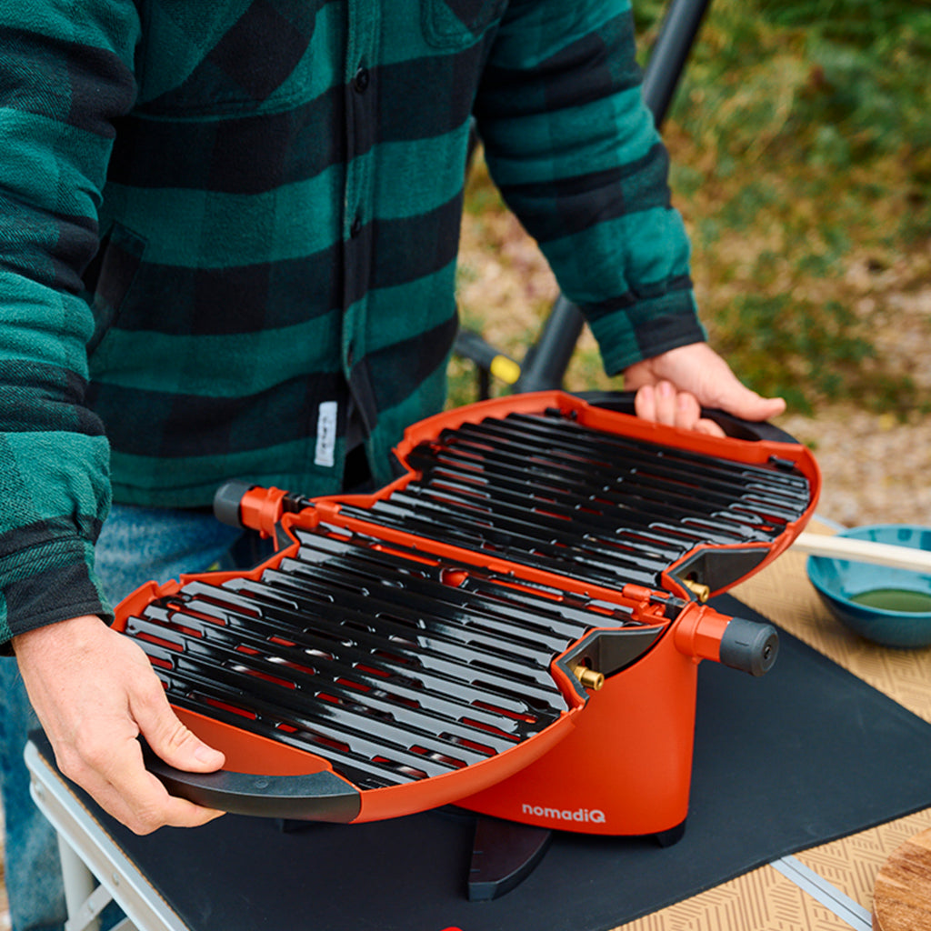 NomadiQ Transportabel BBQ 3.0 Gasgrill Terra Rød