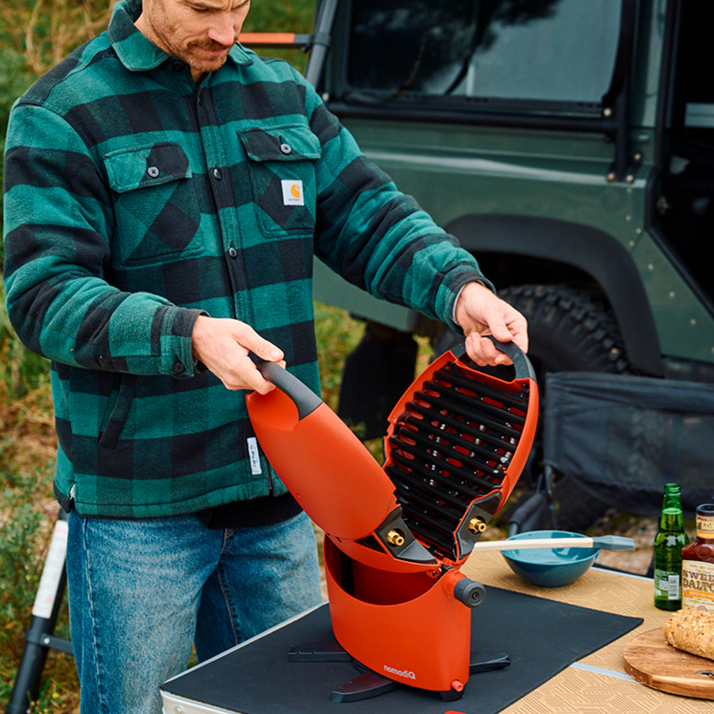 NomadiQ Transportabel BBQ 3.0 Gasgrill Terra Rød
