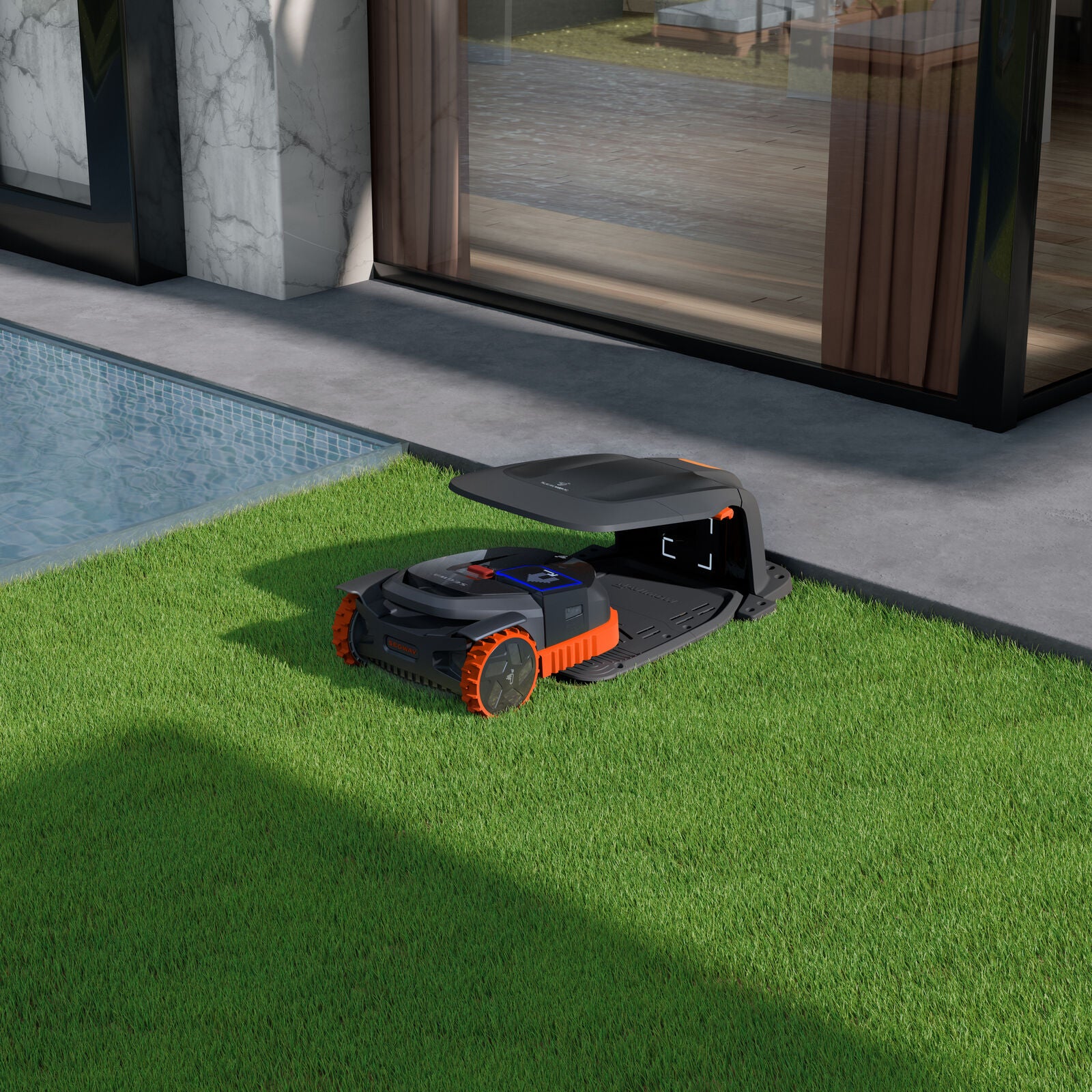 Segway Navimow X390E Robotic lawn mower Black