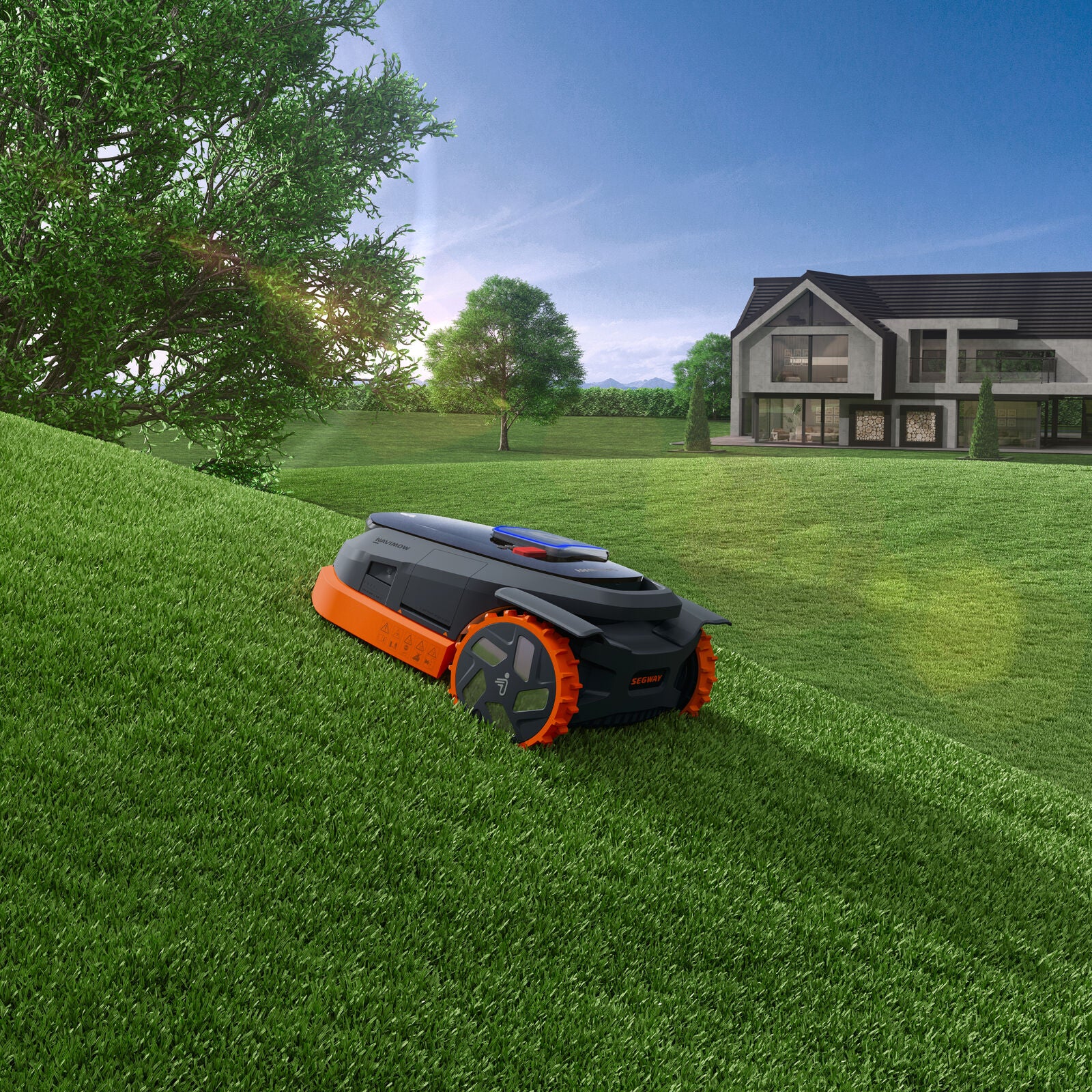 Segway Navimow X390E Robotic lawn mower Black