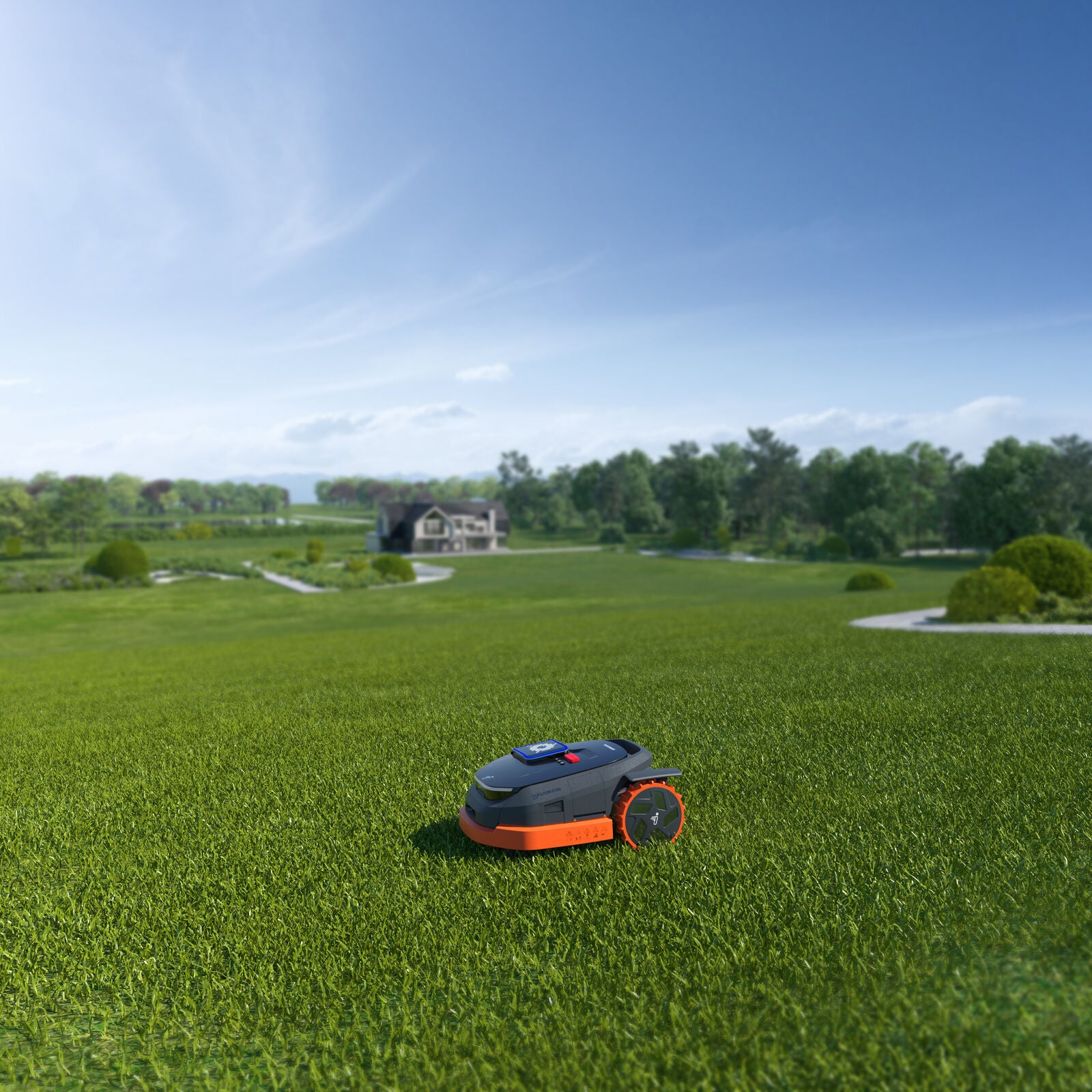 Segway Navimow X390E Robotic lawn mower Black
