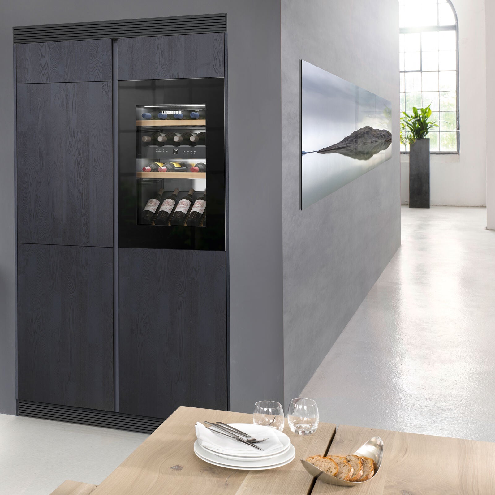 Liebherr Vinidor EWTgb 1683-26 001 Indbygget vin Black