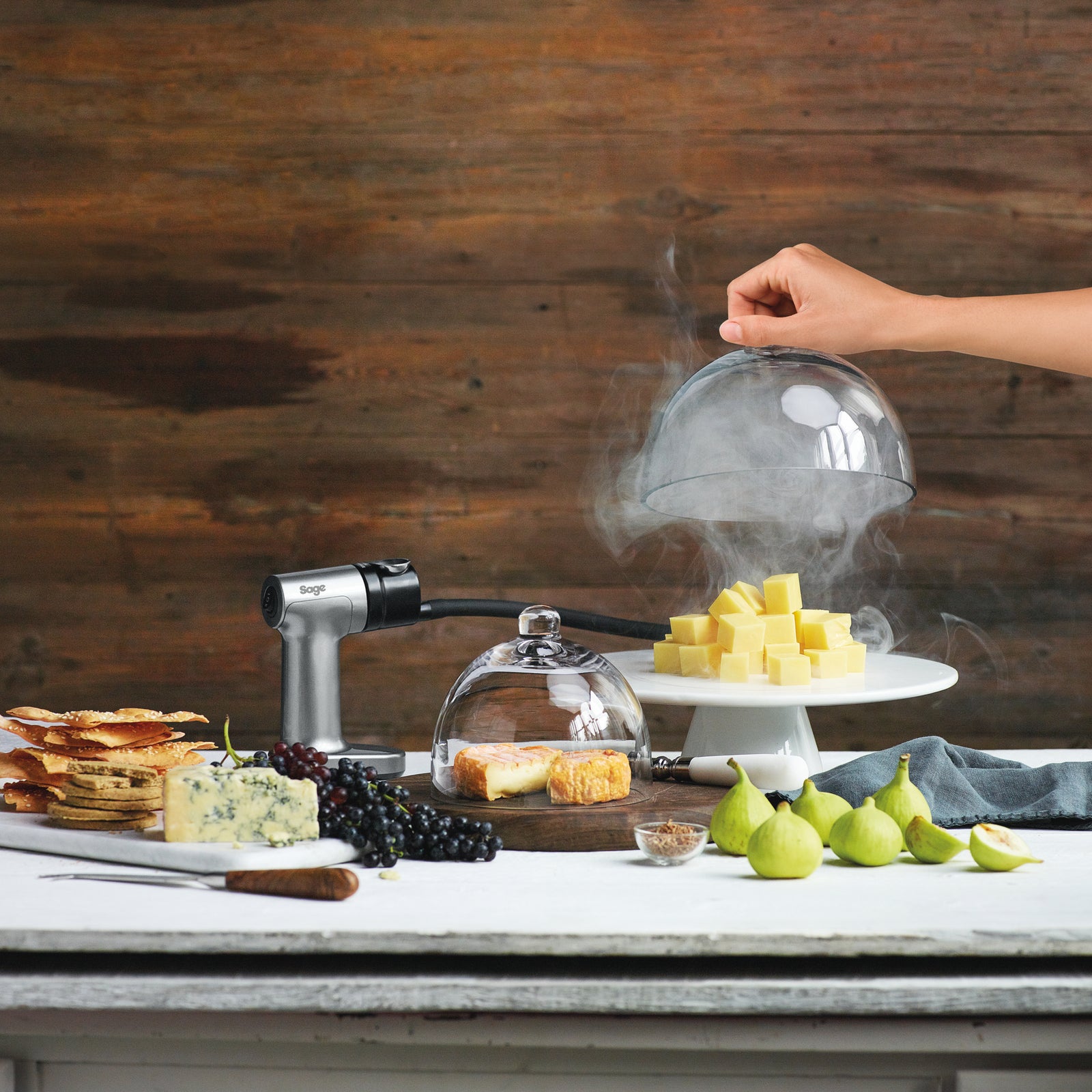 Sage SSM600SIL Smoking Gun Food and drink smoker Silver