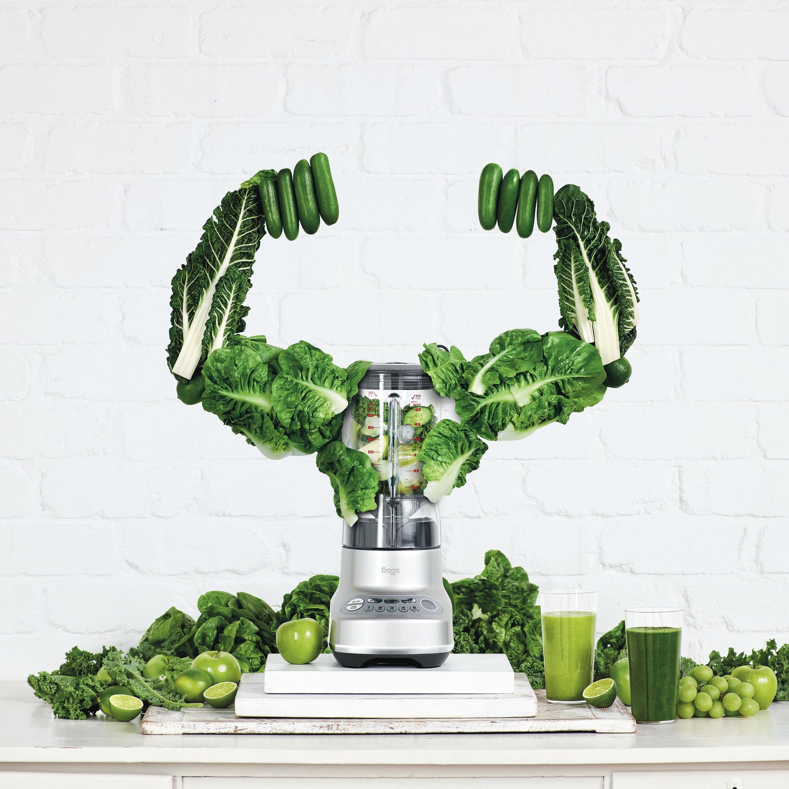 Sage SBL620SIL Blender Sølv