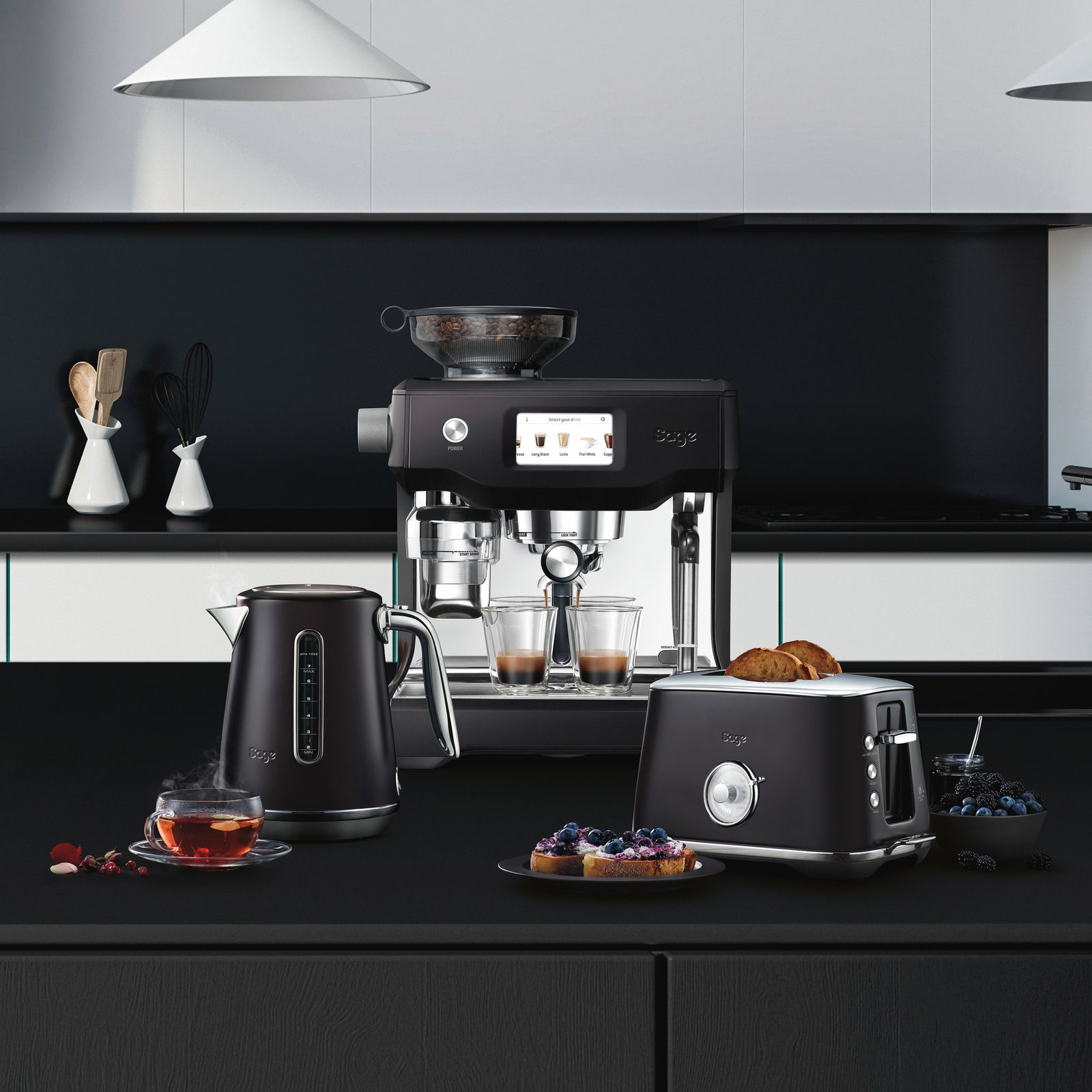 Sage SES990BTR espressokone Black Truffle
