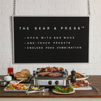 Sage SGR700BSS Grill og smørbrødgrill Børstet stål