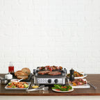 Sage SGR700BSS Grill og smørbrødgrill Børstet stål