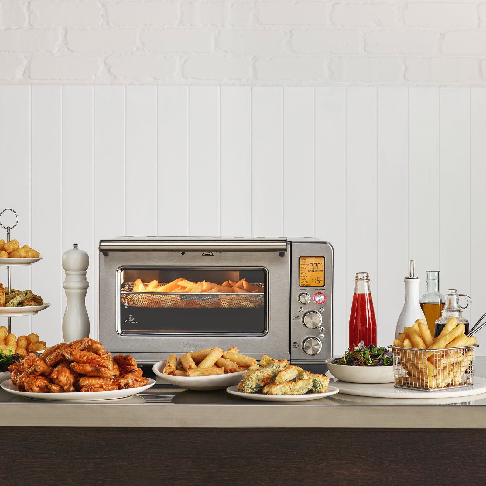 Sage SOV860BSS Miniovn Kompakt ovn Børstet stål