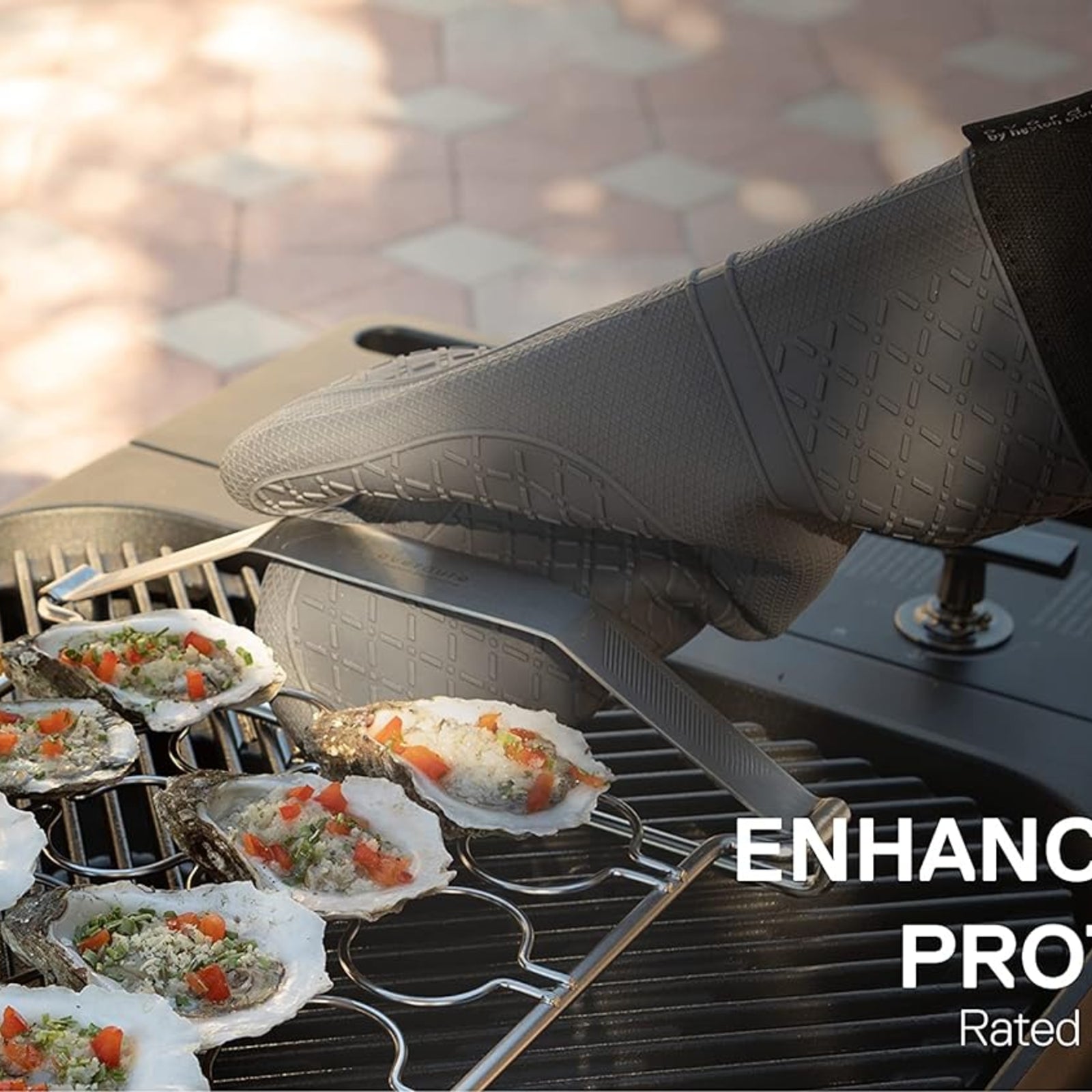 Everdure Silicone Gloves Grey