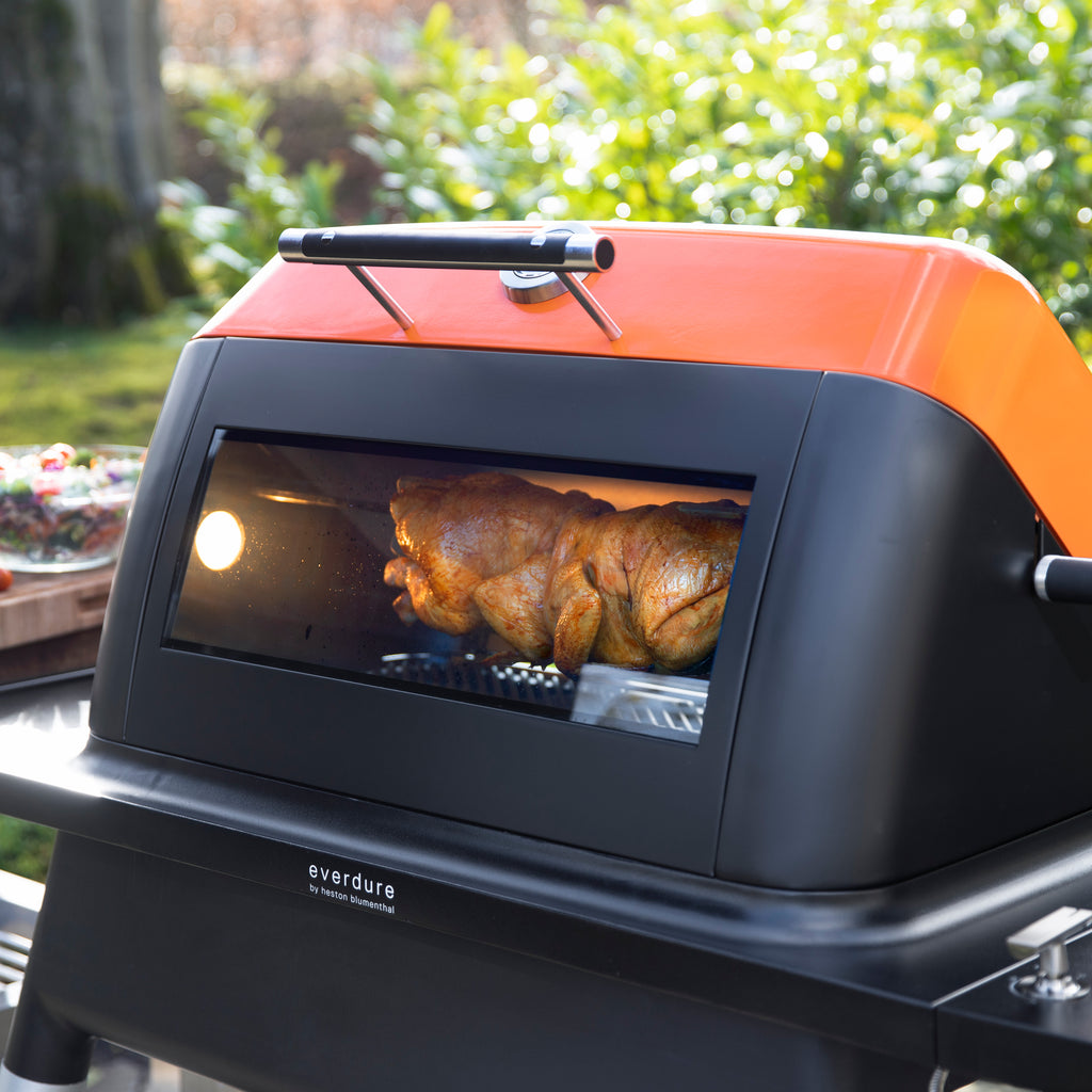 Everdure Rotisserie System for FURNACE Accessory for BBQ Black