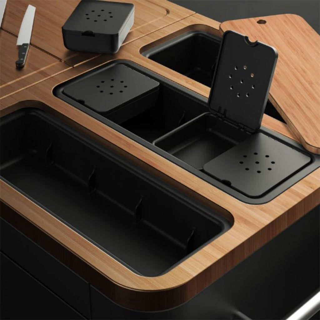 Everdure Prep Kitchen Charcoal BBQ Black