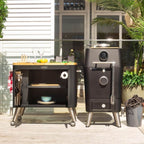 Everdure Prep Kitchen Charcoal BBQ Black